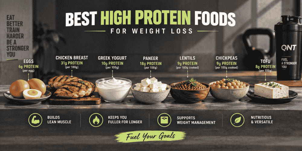 Best high protein foods for weight loss